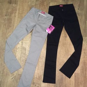 2 pairs Dickies Pants Khaki and Black